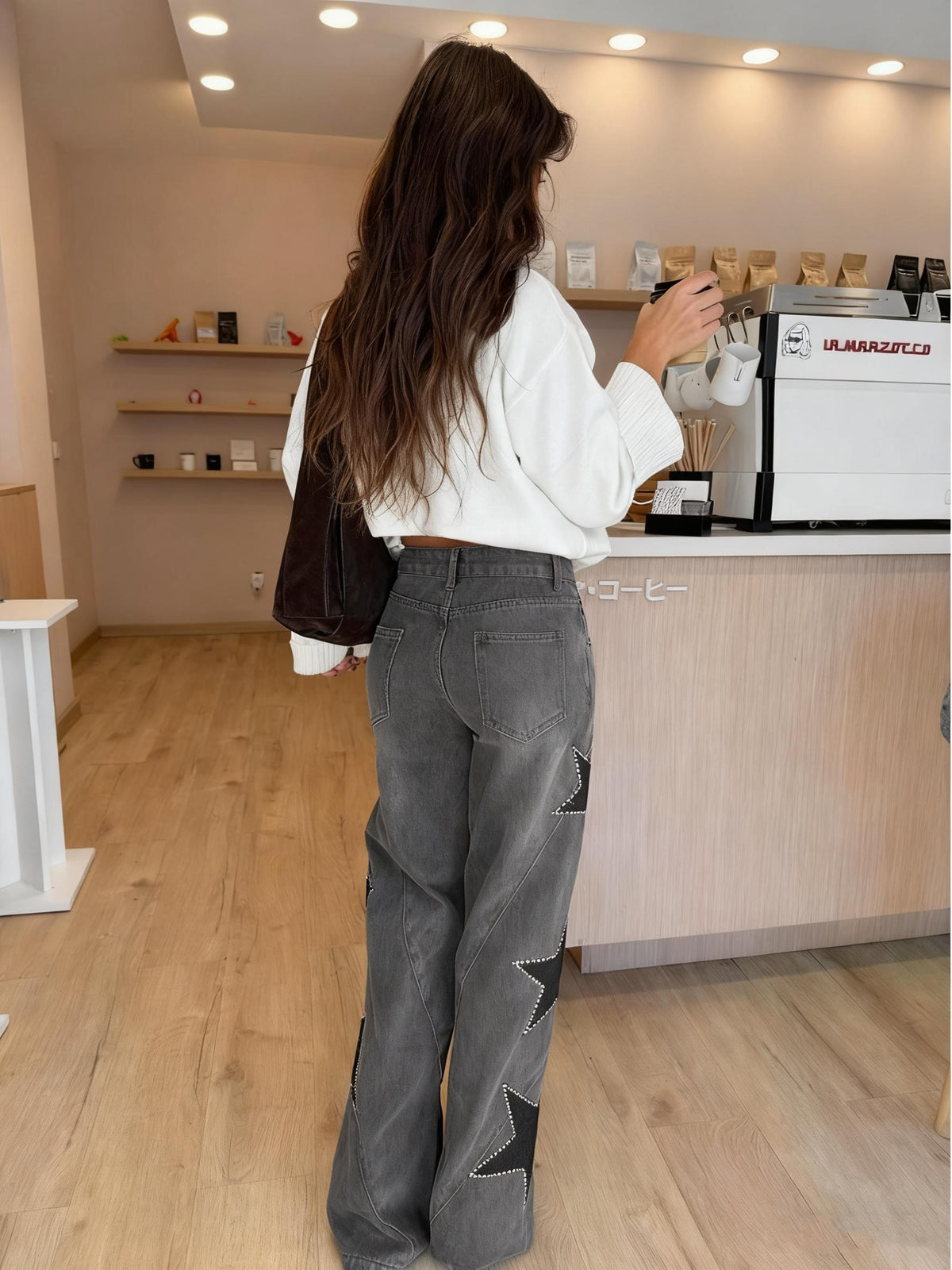 Casual Star Straight Jeans