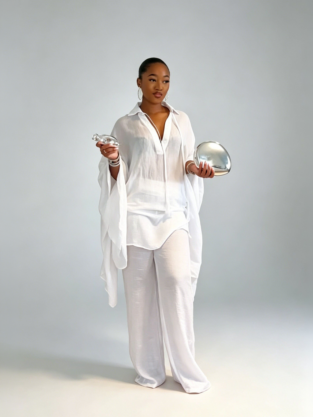 Oversized Tunic & Pants Set